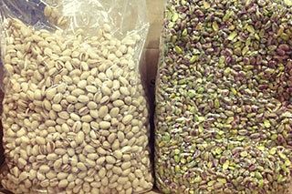 Pistacho para consumo, producto y proceso