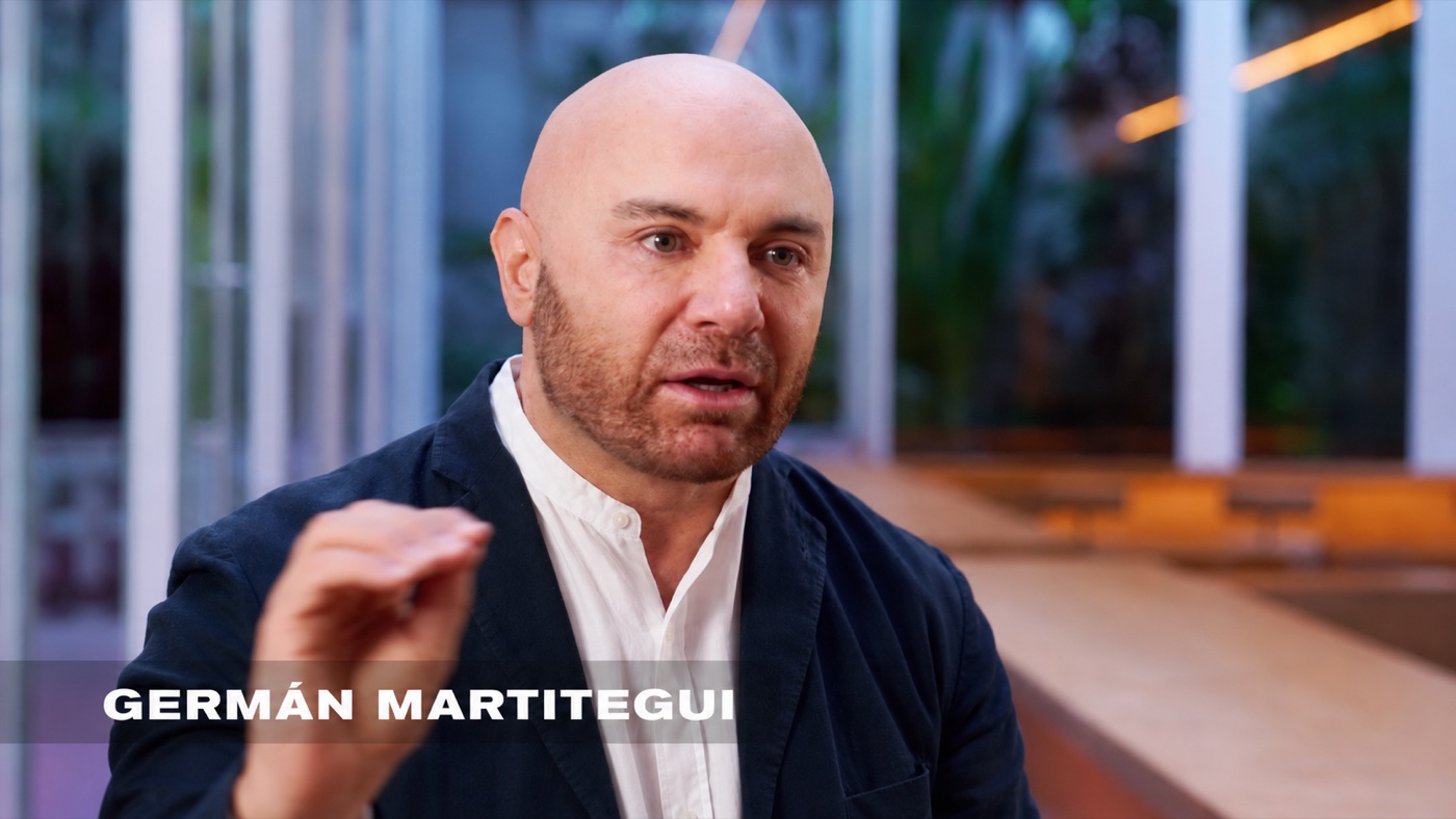 Carátula del video de Pisté con Germán Martitegui